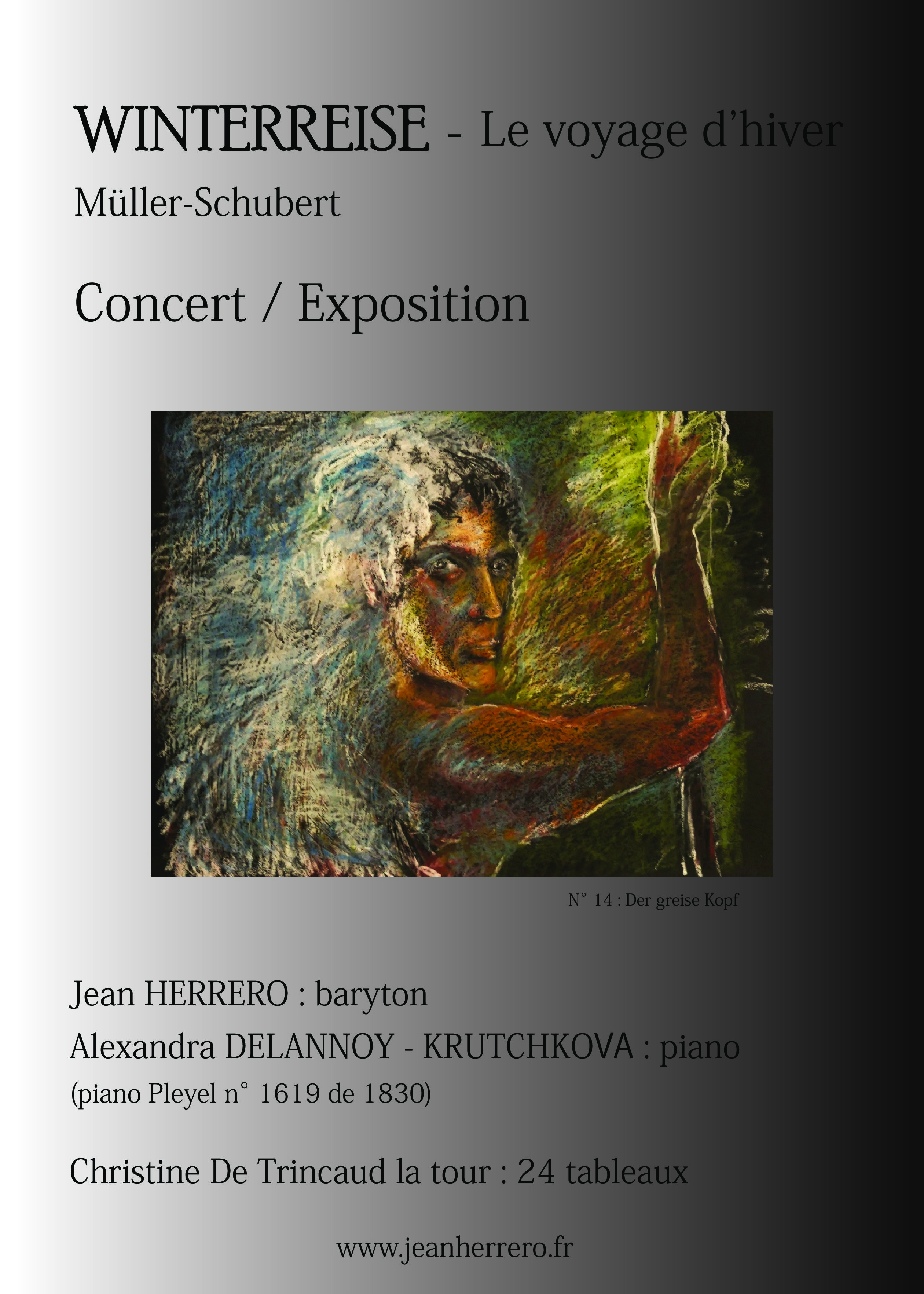 Affiche concert WINTERREISE