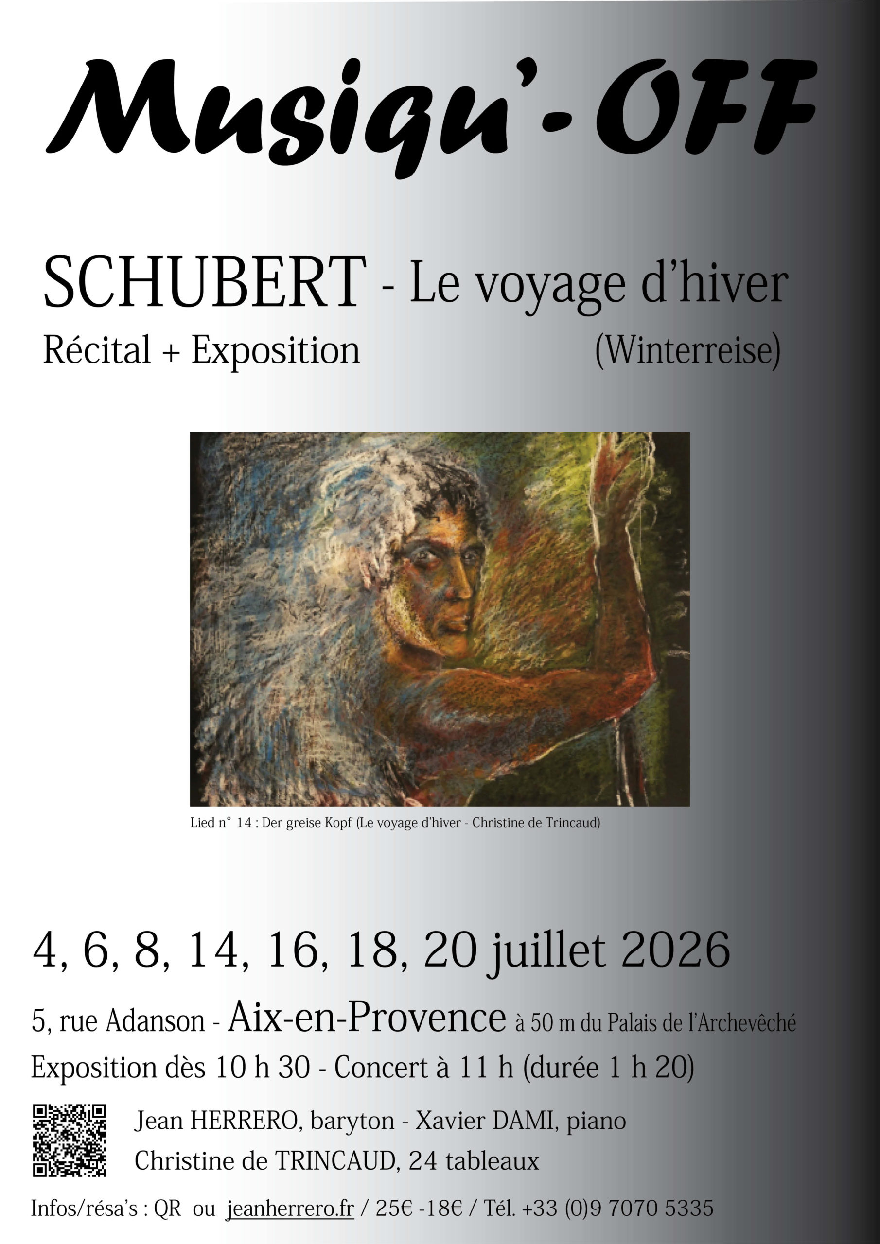 Affiche A3 Musiqu'- OFF 2026 WINTERREISE